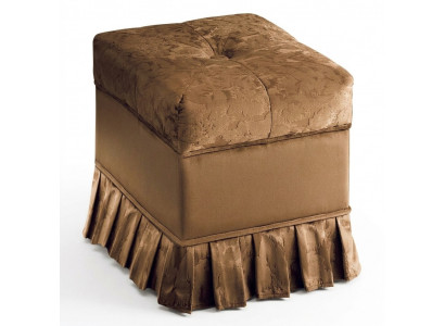 Design stool bench luxury pouf footstool furniture upholstered ottoman arredoclassic