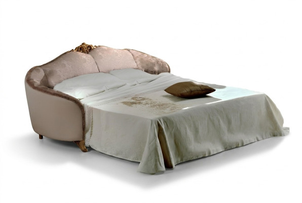 Sofa sleeper sofa designer 3-seater sofa with bed function couch textile sofa upholstery