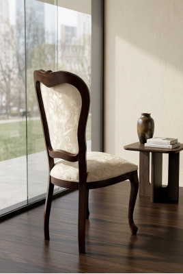 Designer chair, luxury armchair, upholstered chairs, 1x armchair, living/dining room, textile