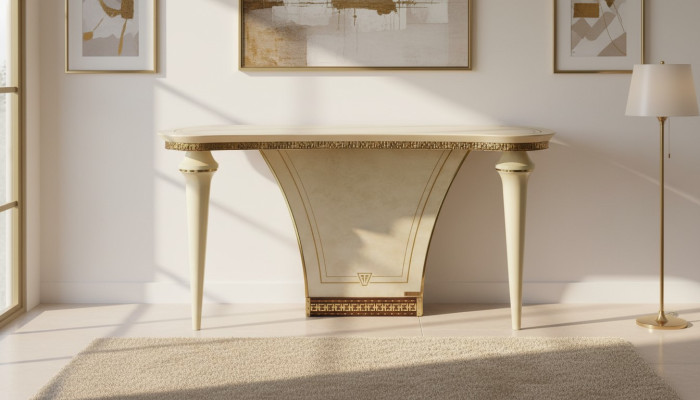 Italian furniture side table console table designer table living room table