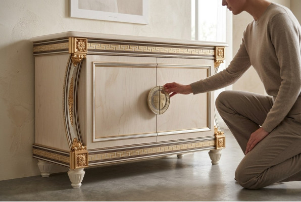 Sideboard Cabinet Wood Cupboard Sideboard Italian Design Luxury Furniture New