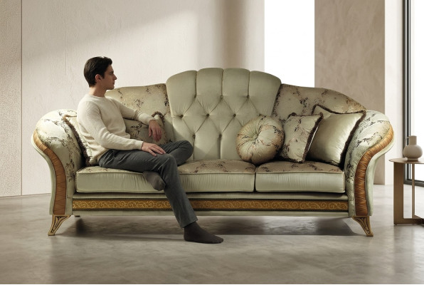 Sleeper sofa sofa 3-seater large bed function sleeper sofa sofas couches arredoclassic