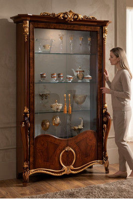 Luxury showcase furniture living room cabinet glass display cabinets designer cabinets sideboard