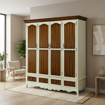 Bedroom wooden wardrobe 3-door wall cabinet wardrobe wardrobes