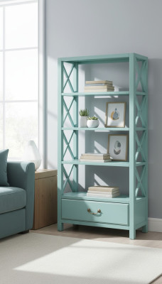 Wooden shelf floor shelf wood storage shelf storage living room shelf board floor shelf