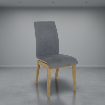 Chair, armchair, upholstered, chairs, solid wood, textile, wood, armchair, leather, new, lounge