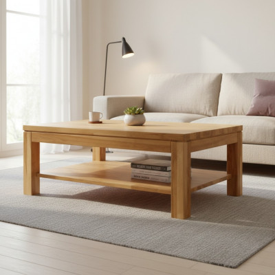 Coffee table wooden table solid wood side table table 120x80 coffee tables