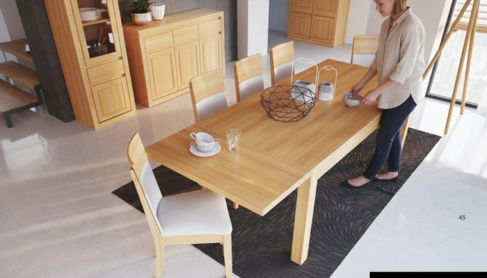 Dining room set complete set ensemble 7-piece table tables solid wood furniture new
