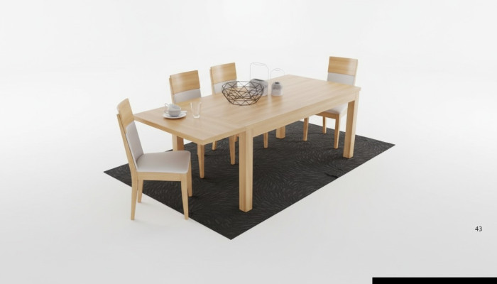 Dining room set complete set ensemble 7-piece table tables solid wood furniture new