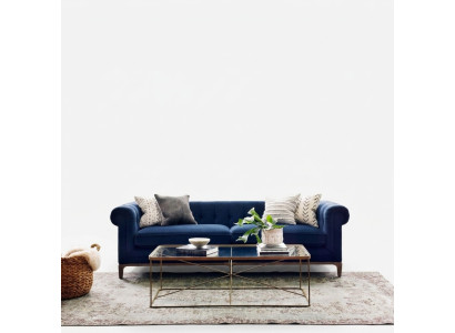 Chesterfield sofa couch upholstery leather fabric couches upholstered suite 4-seater
