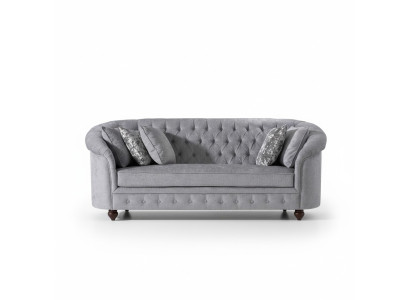 Chesterfield Sofa Couch Upholstery Fabric Leather Couches Upholstery Suite 3-Seater