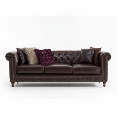 Chesterfield sofa couch upholstery fabric leather couches upholstery set 3-seater