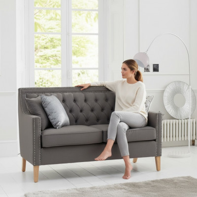 Chesterfield Sofa Couch Upholstery Suite Couch Upholstery Fabric 2 Seater
