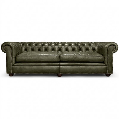 Elegant living room couch four-seater Chesterfield leather fabric couches sofa new