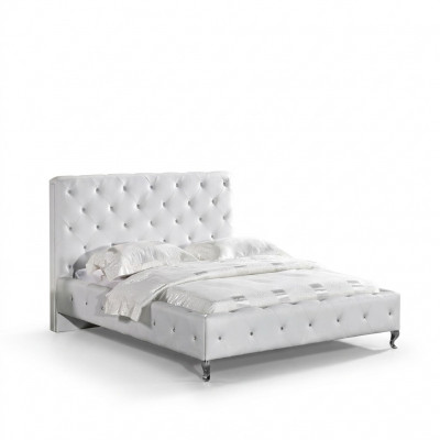 Chesterfield Bed Design Bedroom English Beds 140x200cm Textile Upholstery
