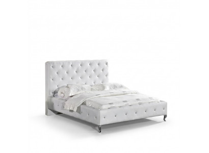 Chesterfield Bed Design Bedroom English Beds 140x200cm Textile Upholstery