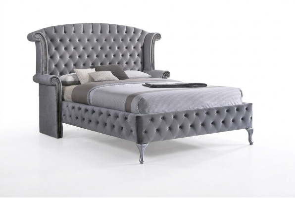 Nostalgia Bed Chesterfield Sofa Wing Bed English Bedroom Design New