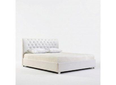 Chesterfield Designer Bed Bedroom Faux Leather Upholstery 140/160/180/200 cm