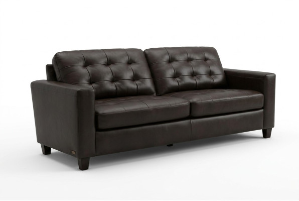 Chesterfield 3 Seater Sofa Leather Sofa Couch Upholstery Seating Suite 3-Seater Sofas New