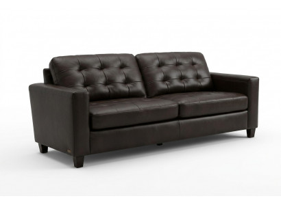 Chesterfield 3 Seater Sofa Leather Sofa Couch Upholstery Seating Suite 3-Seater Sofas New