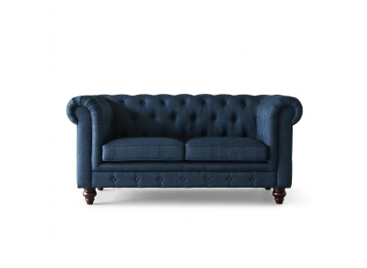 English style furniture Chesterfield two-seater couch pink colorful yellow blue sofa