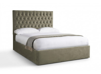 Tufted Chesterfield Double Bed Designer Bedroom Beds