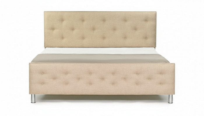 Chesterfield Bed Upholstered Bed Luxury Double Bedroom Designer Bed Beds New