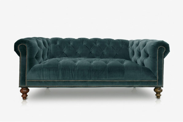 Classic Chesterfield Sofa Set Couch Upholstery 3+2+1 Seater Fabric
