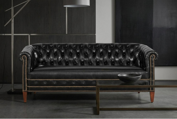 Chesterfield Sofa Set Sofa Couch Upholstery 3+2+1 Seater Leather Sofas