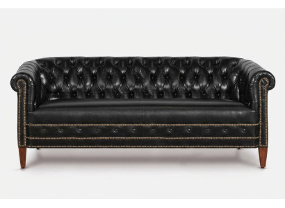 Chesterfield Sofa Set Sofa Couch Upholstery 3+2+1 Seater Leather Sofas