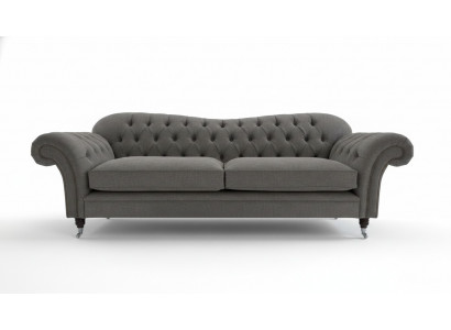 Chesterfield Fabric Sofa Couch Sofa Set 4-Seater Suite Design Modern Sofa