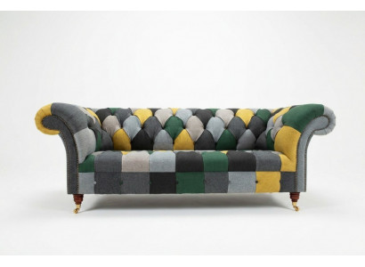 Three-seater couch upholstery design sofa 3-seater seating sofas room furniture green modern