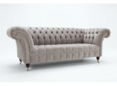 Chesterfield 3 seater couch upholstered sofas seat living room sofa three-seater new