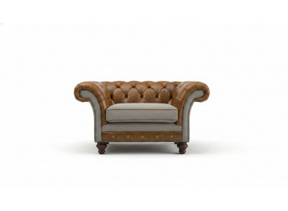Chesterfield Design Fabric Couch Chair 1.5 Seater Upholstery Sofas Lounge New Club