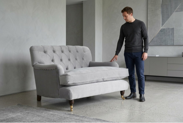Armchair Design Couch Sofa Relax Textile Lounge Club Upholstered Seat Luxury TV