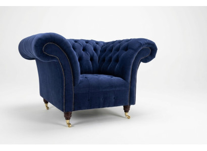 Armchair Design Couch Sofa Seat Velvet Lounge Club Upholstery Luxury Wing Chair Relax