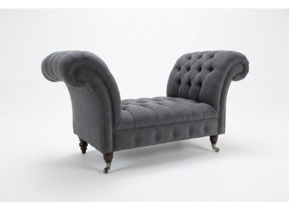 Chesterfield Sofa 1.5 SEATER Upholstered Designer Couches Sofas Set Bench Seat