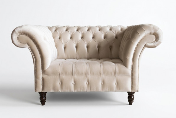 Chesterfield Sofa Upholstery Suite 1.5-Seater Sofas Classic Single-Seater