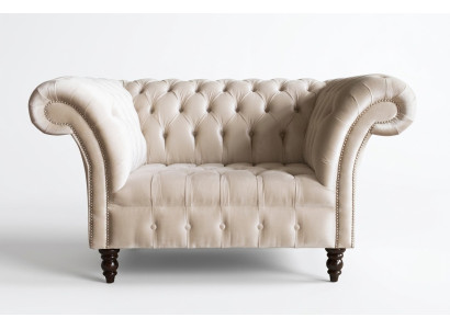Chesterfield Sofa Upholstery Suite 1.5-Seater Sofas Classic Single-Seater