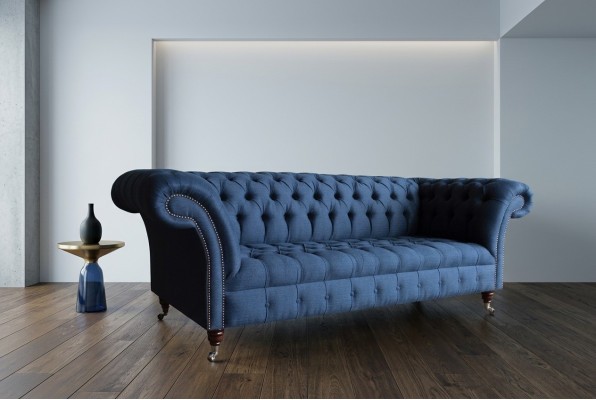 Chesterfield couch seating textile fabric couches sofas sofa upholstery velvet 3 seater