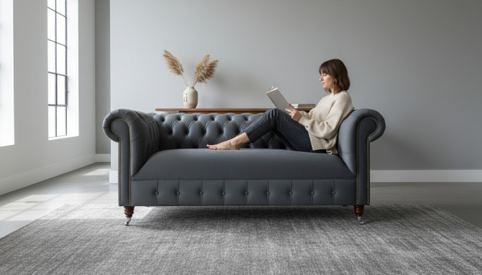 Classic living room sofa Chesterfield furniture couch seating upholstery sofas
