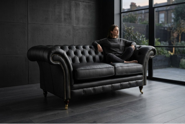 Chesterfield sofa classic living room furniture couch sofas seating upholstered couches