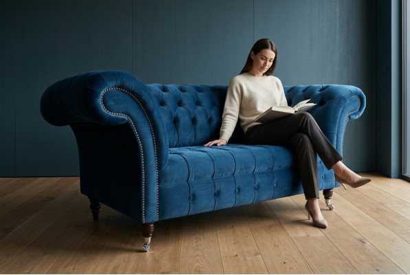 Living room sofa Chesterfield classic furniture couch sofas seat upholstery couches