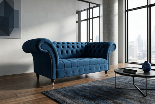 Living room sofa Chesterfield classic furniture couch sofas seat upholstery couches