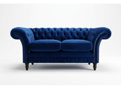 Chesterfield Sofa 2-Seater Upholstered Designer Couches Sofa Set Two-Seater