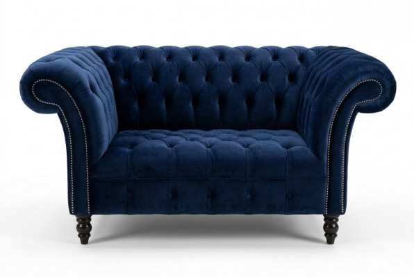 Chesterfield Sofa Couch Upholstery Suite 1.5-Seater Sofas Classic One-Seater