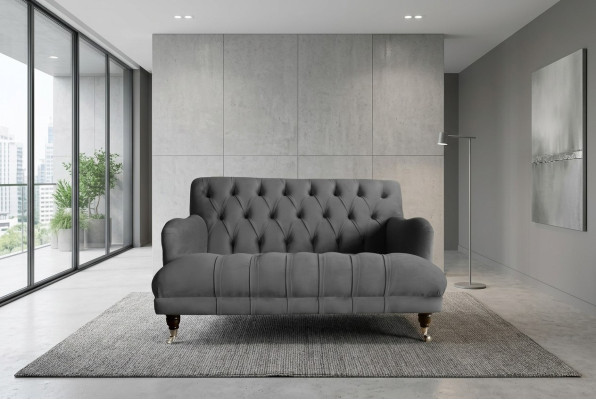 Chesterfield Sofa 2-Seater Couch Upholstered Sofas Couches Seat Upholstery Set New
