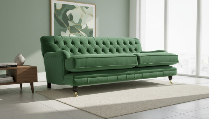 Classic furniture Chesterfield sofa couch sofas seating upholstery couches living room