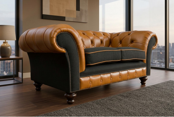 Classic living room Chesterfield furniture sofa couch sofas seat cushion couches