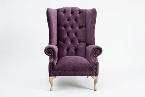 Design armchair couch sofa relax lounge luxury TV new club upholstery seat velvet